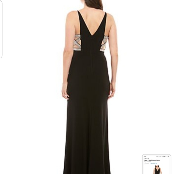 SEXY and Gorgeous Long Black Dress - Picture 2 of 6